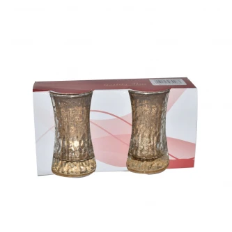 طقم بيالات شاي زجاج 2 قطعة AF503026