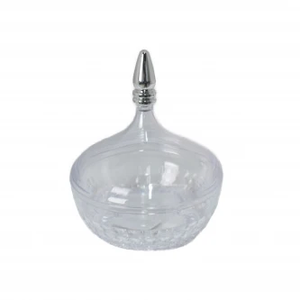 تمرية بلاستيك شفاف بغطاء 1019835