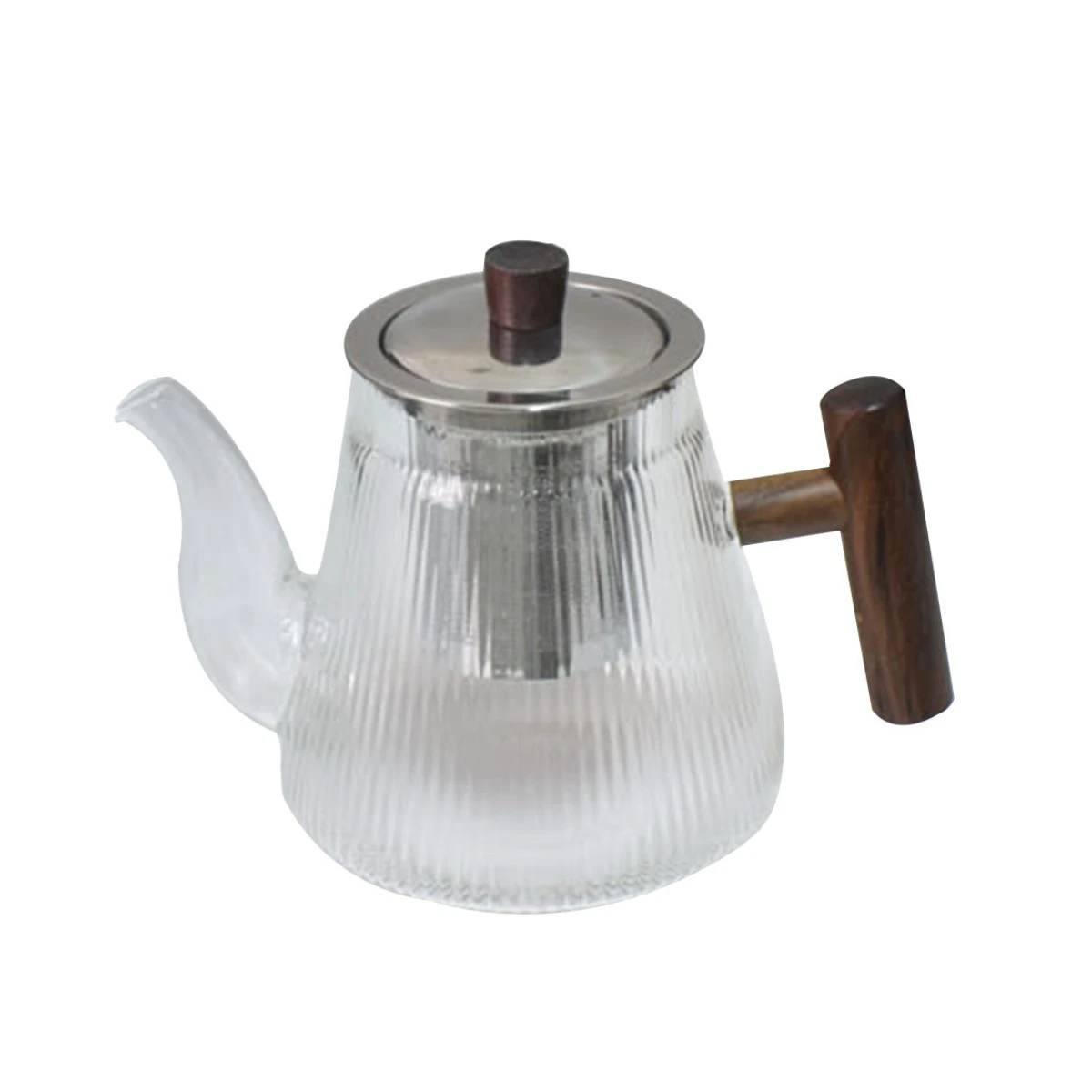 ابريق شاي زجاج شفاف مع مصفاة استيل 1400مل MF601937