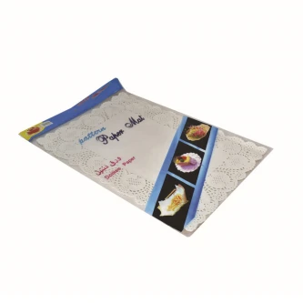 ورق دنتيل مستطيل ابيض 40 قطعة 45 × 32 سم AF-501822