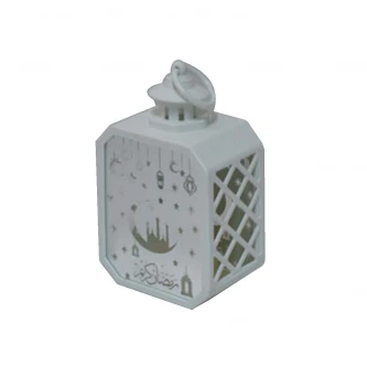 فانوس بلاستيك مضيئ 9 × 6.5 × 15سم الوان متعددة MF6004595