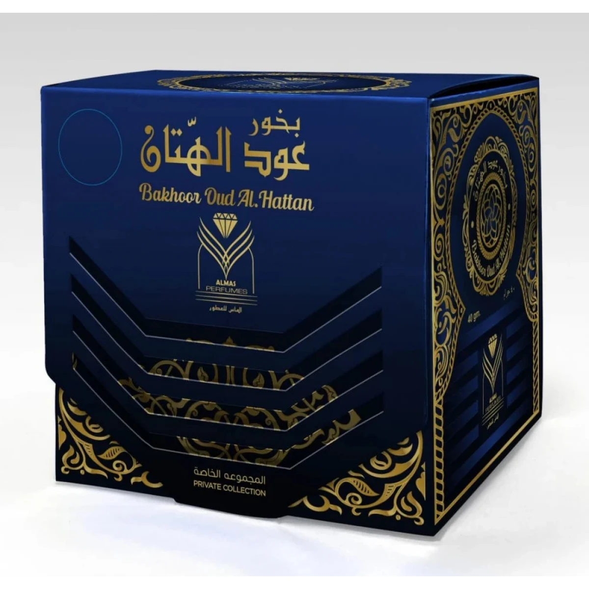 بخور عود الهتان من الماس للعطور 40 جرام