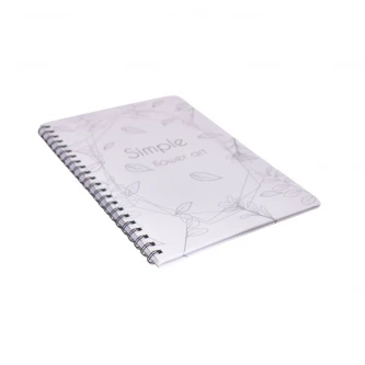 دفتر سلك انجليزي 60 ورقة B5 بغلاف مقوى الوان متعددة AF-600439