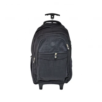 شنطة ظهر مدرسية بعجلات 18أنش اسود AF-600285