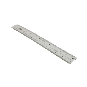 مسطرة بلاستيك شفاف روكو مرنة 30 سم RQ-10830F