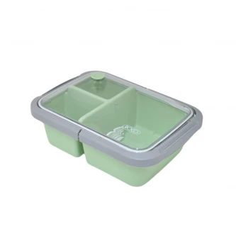 صندوق غداء بلاستيك مقسم روكو RQ-1BSM6245GRN