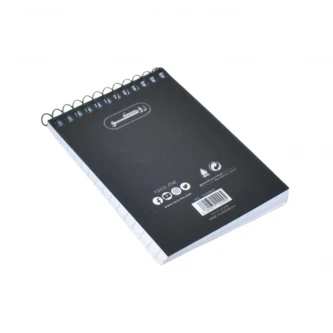 دفتر ملاحظات سلك روكو 80 ورقة 7.9 × 11.2 سم RQ-14085BLK