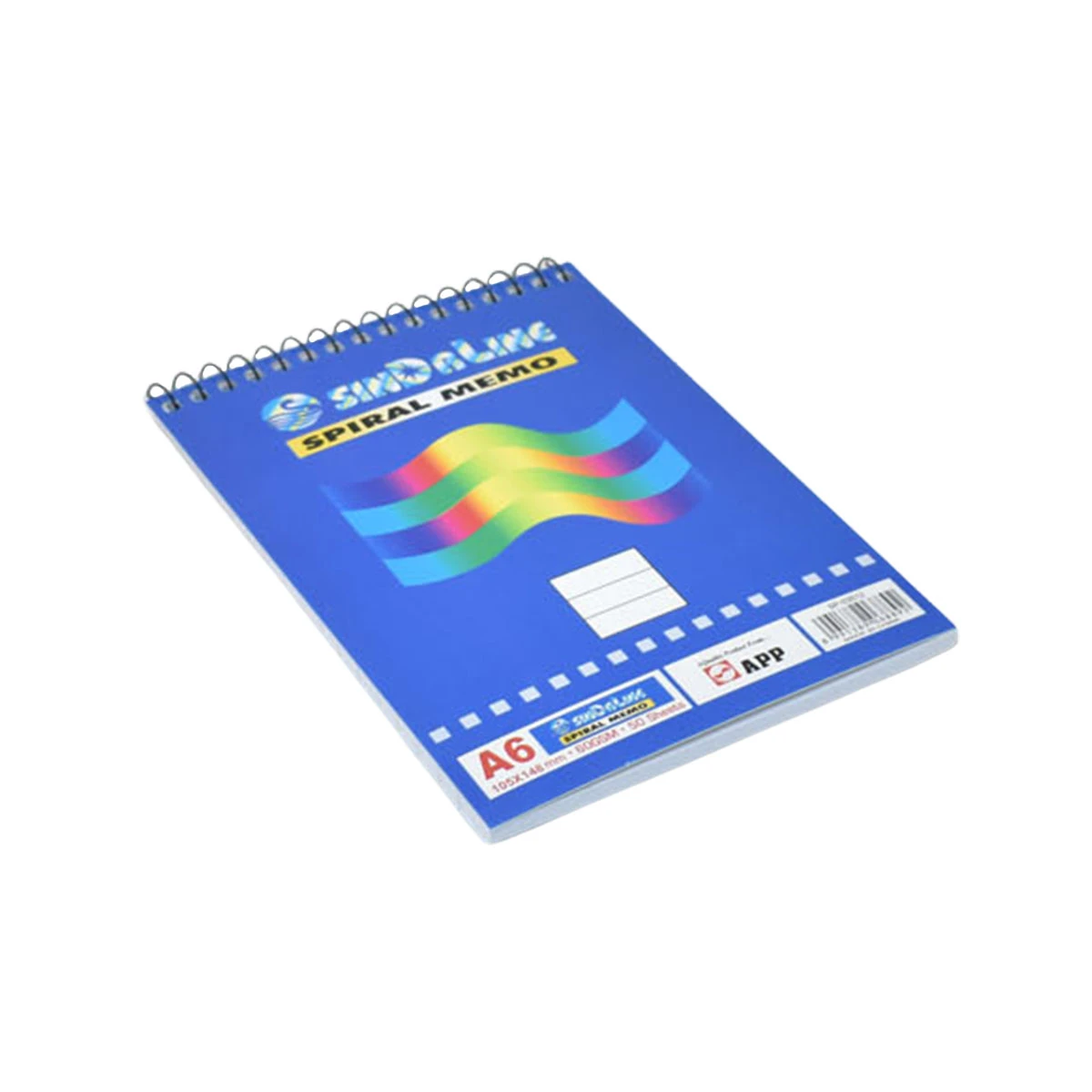 دفتر ملاحظات سلك 50 ورقة A6