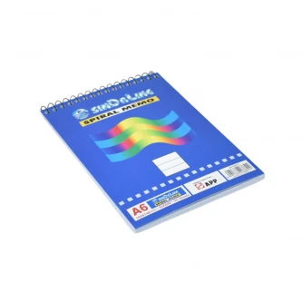 دفتر ملاحظات سلك 50 ورقة A6 