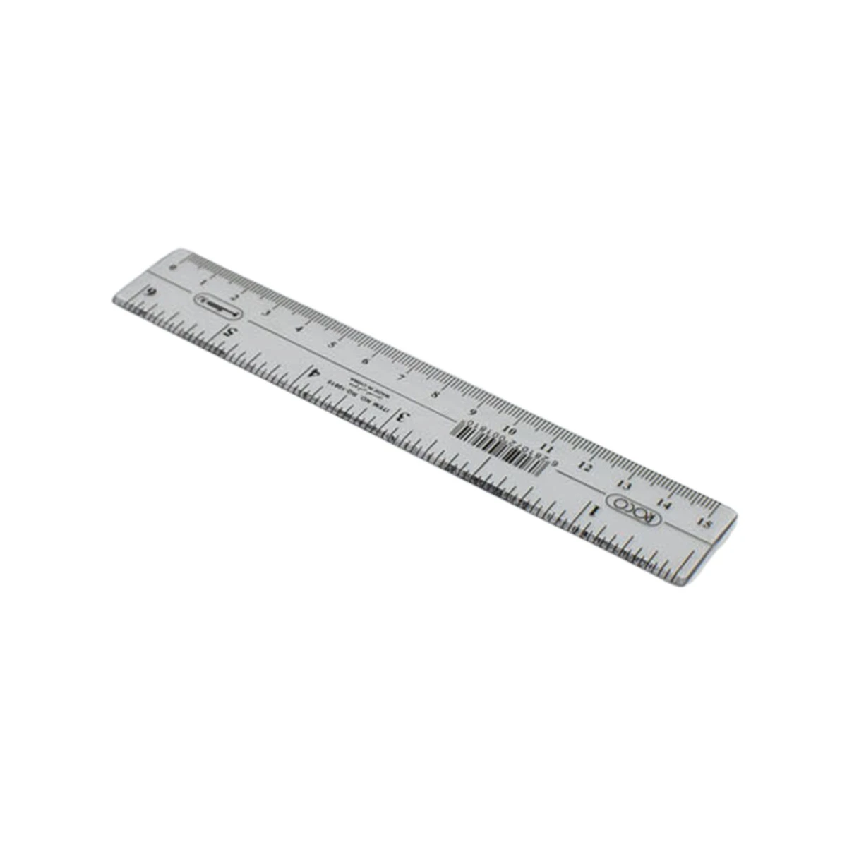 مسطرة بلاستيك شفاف روكو 15سم RQ-10815