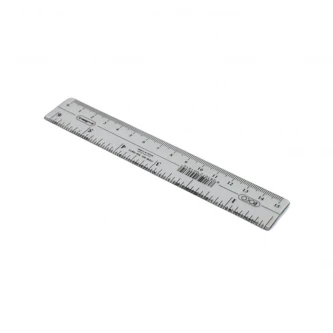مسطرة بلاستيك شفاف روكو 15سم RQ-10815