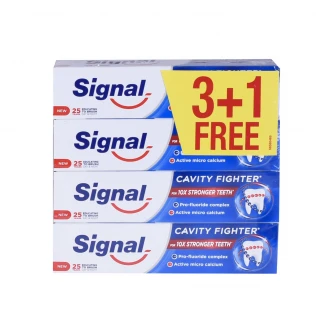 معجون أسنان سجنال 4 قطعة × 75 مل