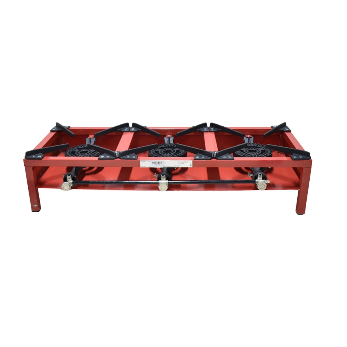 موقد غاز 3عين احمر 90 × 33 × 20 سم SH-SS