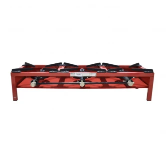موقد غاز 3عين احمر 90 × 33 × 20 سم SH-SS