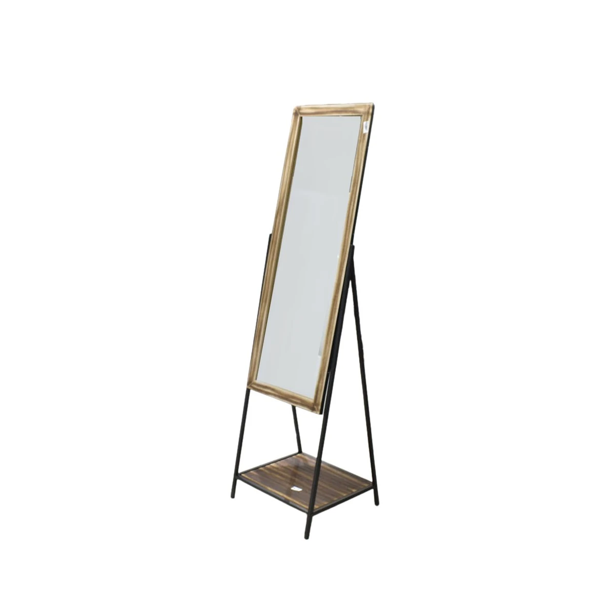 مراية ارضية عمودية بإطار خشب 156× 44 سم