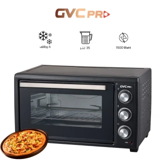 فرن كهربائي جي في سي برو 35 لتر 1500واط GVOV-35-2