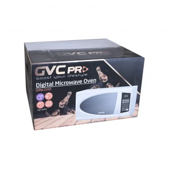 مايكرويف جي في سي برو ديجيتال 25 لتر 900 واط ابيض GVMW-2526D
