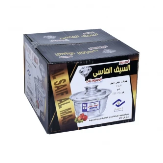 طقم قدور المنيوم السيف الماسي 4 قطعة EEF172 