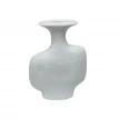 مزهرية ورد سيراميك ابيض 17 سم SH27261
