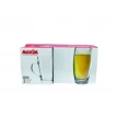 طقم كاسات زجاج شفاف 2 قطعة 350مل MAS8303