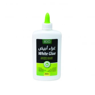  غراء روكو ابيض متعدد الاستعمالات  -250مل 
