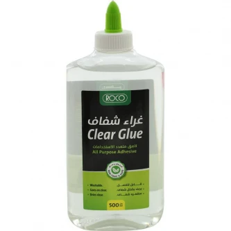  غراء روكو شفاف متعدد الاستعمالات  - 500 مل 