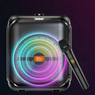 سماعة مكبر صوت بلوتوث SinG-e مع جهاز تحكم عن بعد ZQS8181