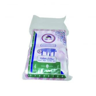 مفارش سفره بلاستيك 4 رول  مقاس 100 × 110 سم 52مفرش