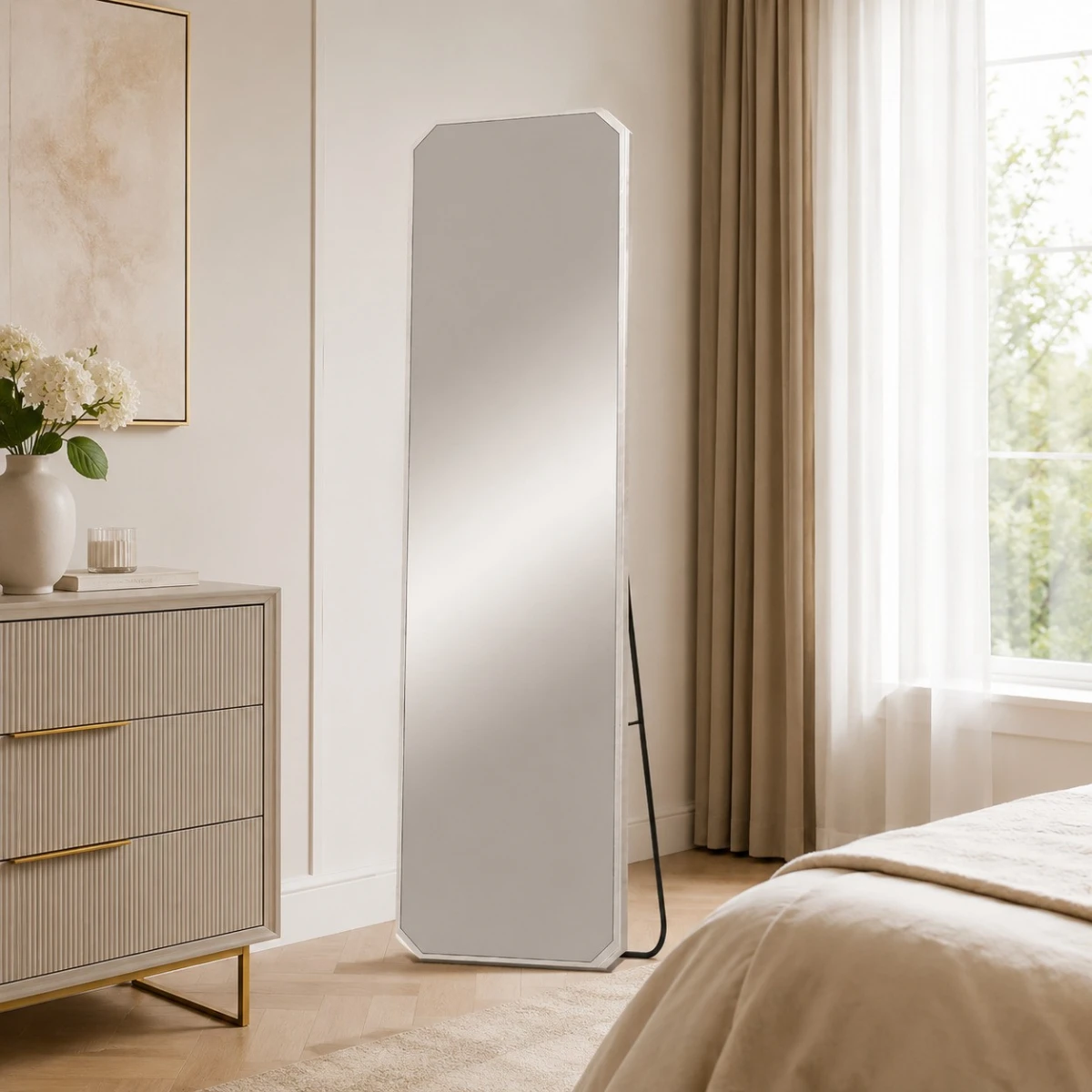 مراية ستاند SHM74 SILVER