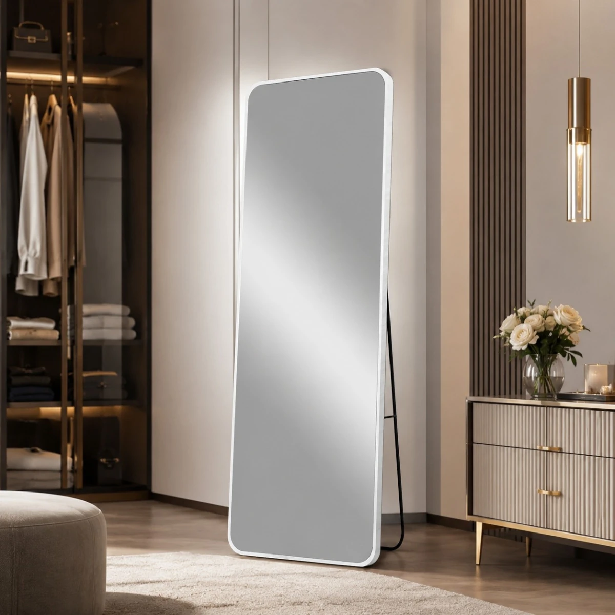 مراية A-444 SILVER  50*170