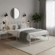 سرير مقاس 200*140 3823 WHITE