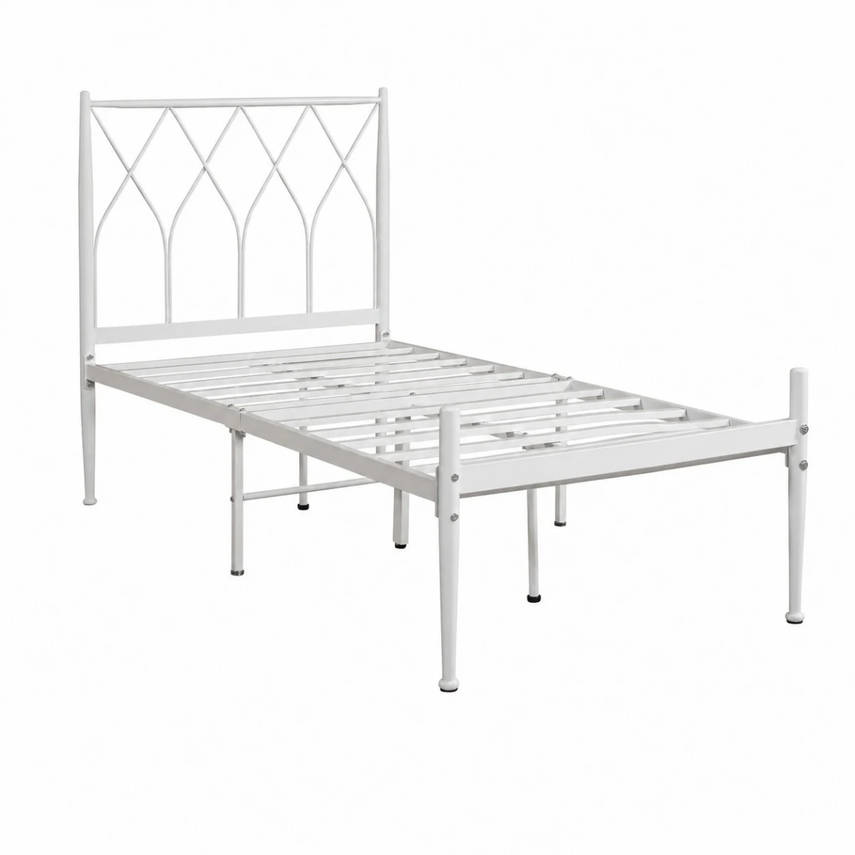 سرير مقاس 190*90 3825 WHITE