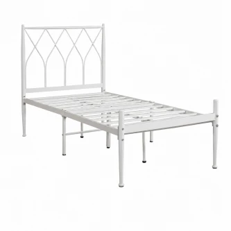 سرير مقاس 190*90 3825 WHITE