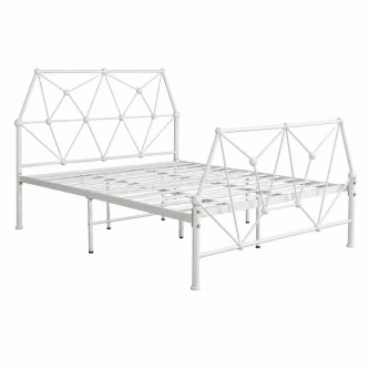 سرير مقاس 200*140 3818 WHITE
