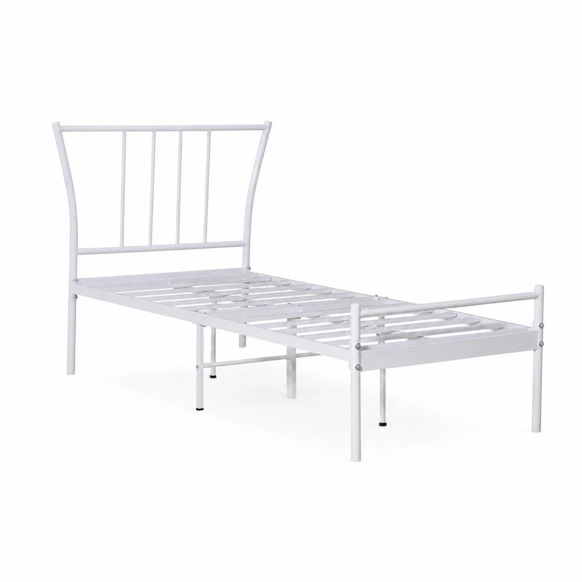 سرير مقاس 90*190 3827 WHITE