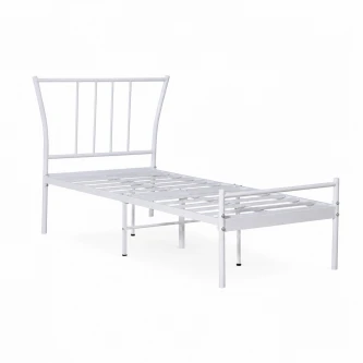 سرير مقاس 90*190 3827 WHITE