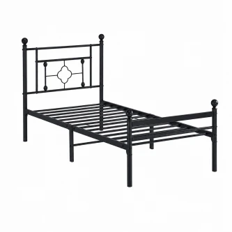 سرير حديد مقاس 90*190 BLACK 3919