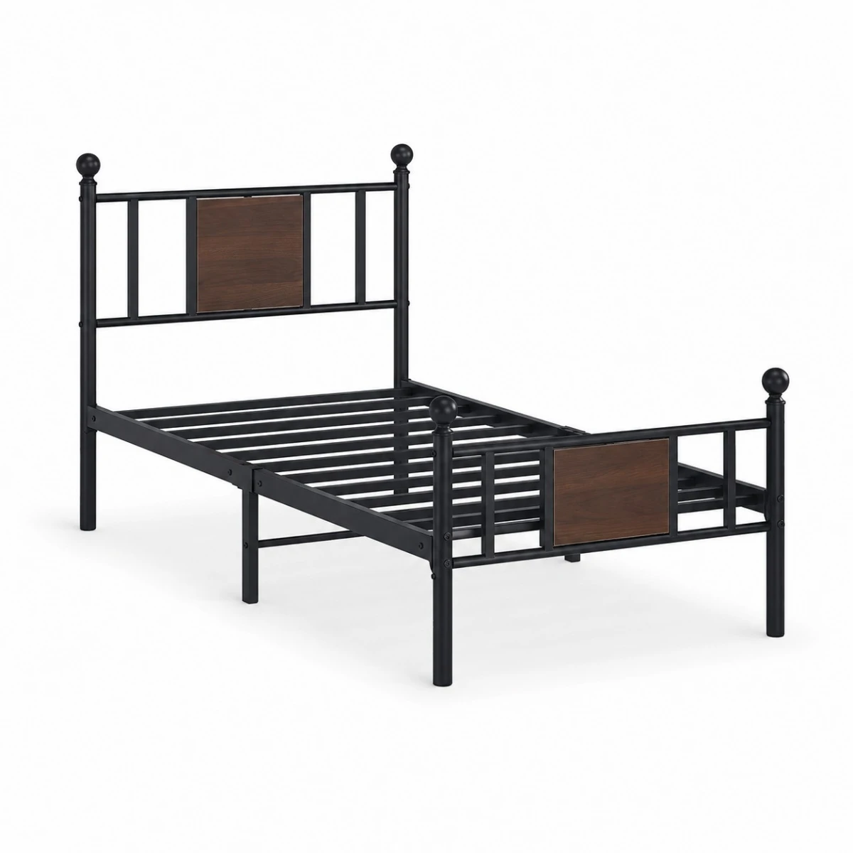 سرير حديد مقاس 90*190 BLACK 3921