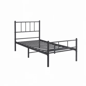 سرير حديد مقاس 90*190 BLACK 3923