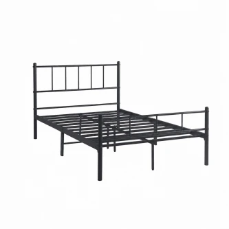 سرير حديد مقاس 120*190 BLACK 3924