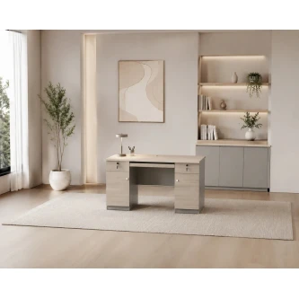 مكتب مقاس 1.40 OT-6604 L.WOOD(n. eucalyptus)