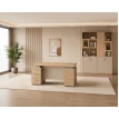 مكتب مقاس 1.40 OT-6602 WOOD (light walnut