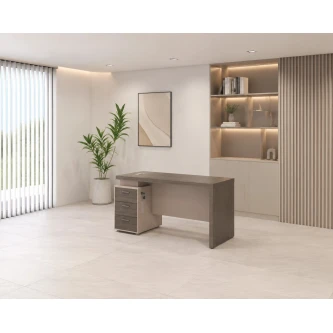 مكتب مقاس 1.40 OT-6602 DARK WOOD(0.torrya)