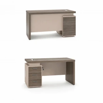 مكتب مقاس 1.40 OT-6602 DARK WOOD(0.torrya)