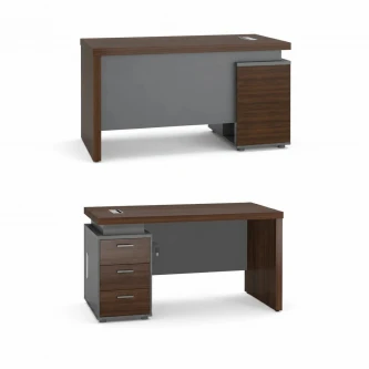 مكتب مقاس 1.40 OT-6602 D.BROWN(d.eucalyptus)