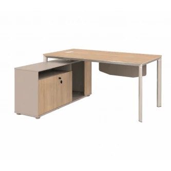 مكتب مقاس 1.60 OT-6609 WOOD (light walnut
