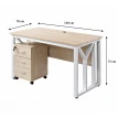 مكتب مقاس 1.40 OT-121 WOOD