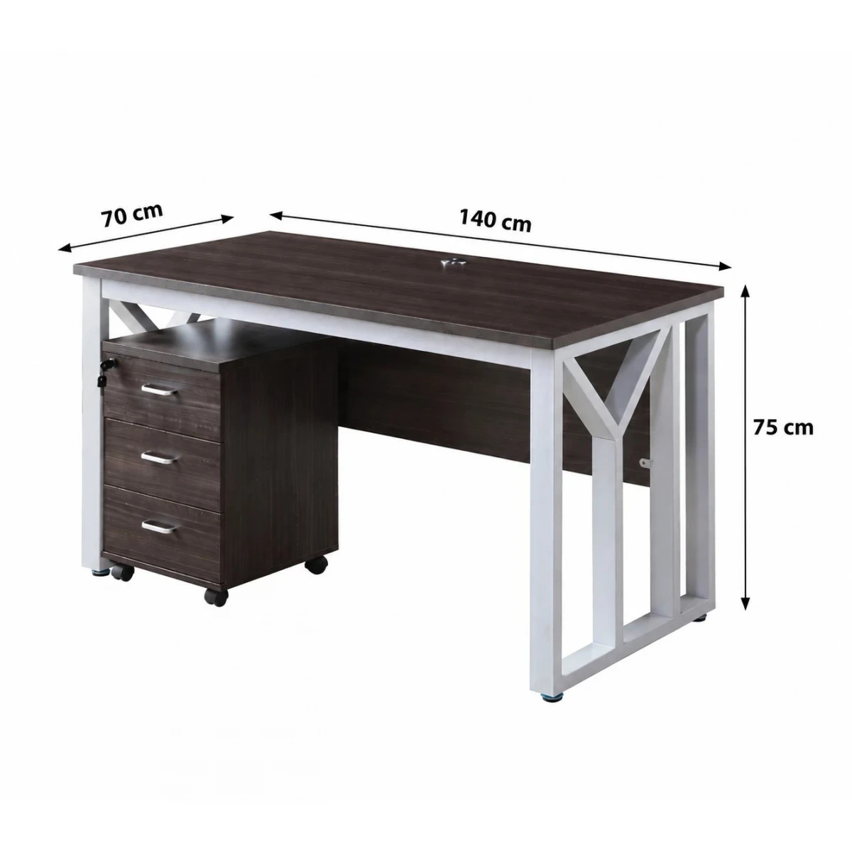 مكتب مقاس 1.40 OT-121 GREY