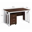 مكتب مقاس 1.40 OT-121 COFFEE