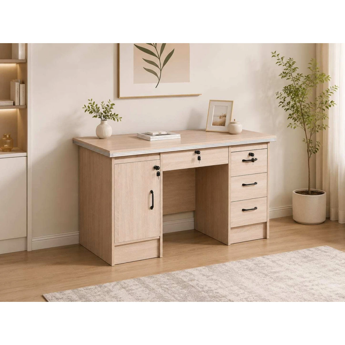 مكتب مقاس 1.60 OT-119 WOOD